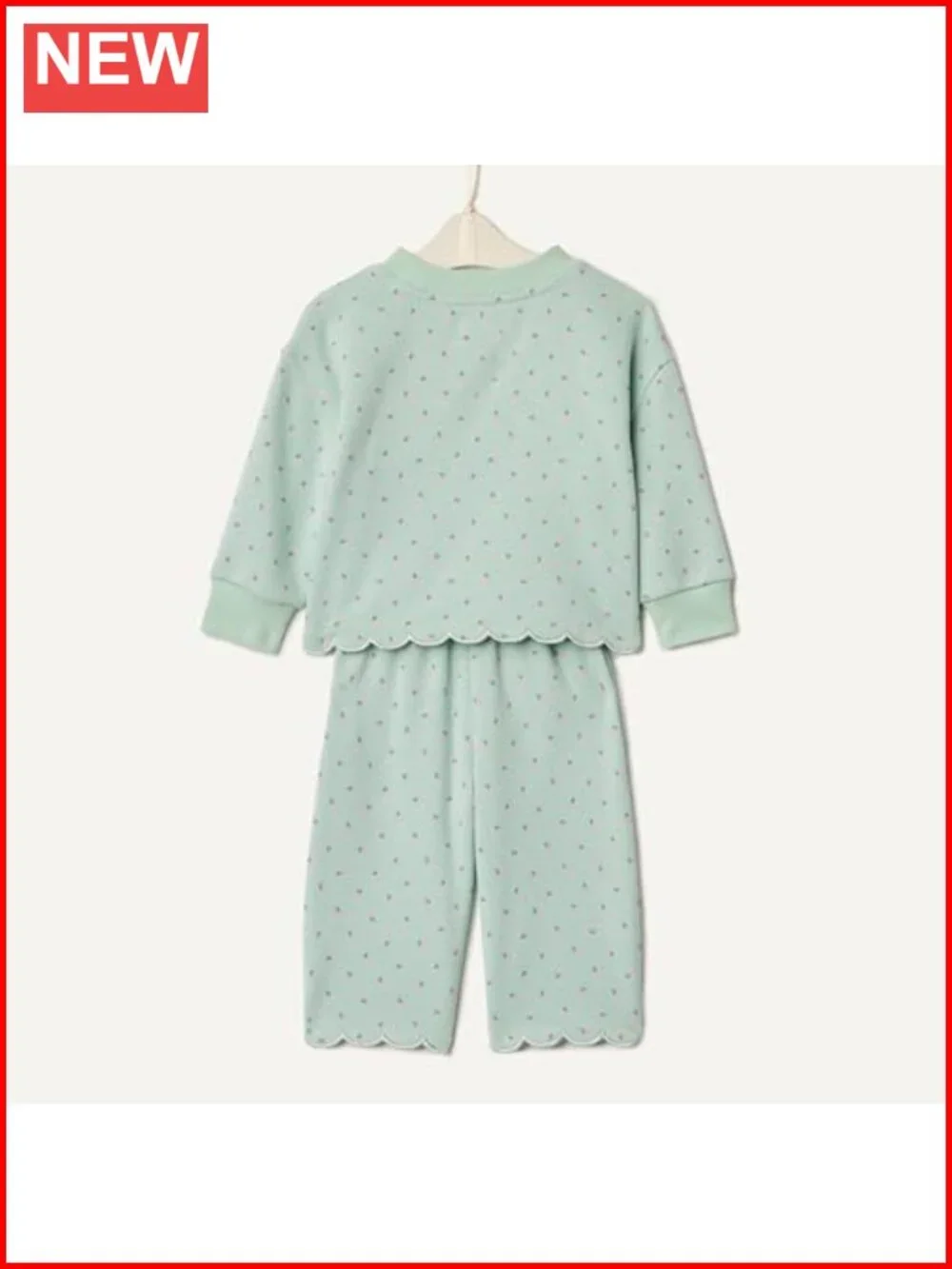 Toddler Girls French Terry Sweatshirt and Sweatpant Set Relaxed Fit